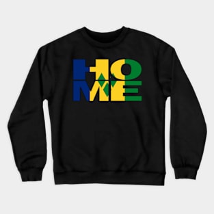 St Vincent Flag Collection Spelling HOME - Soca Mode Crewneck Sweatshirt